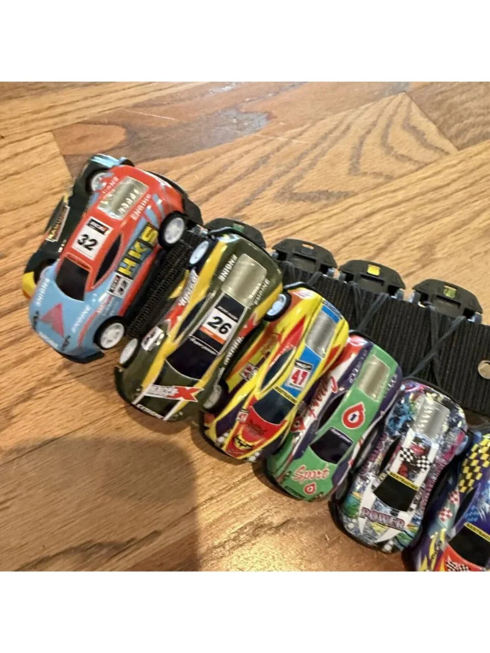 Y2K MENS WOMENS UNISEX CAR BELT MULTI COLOR